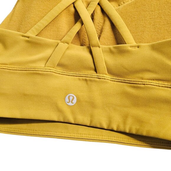 Lululemon Energy Bra, Longline, High Neck, Athletic, Gym, Workout, Size 4 - Picture 5 of 6